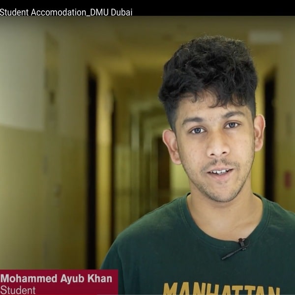 DMU Dubai: Student testimonial